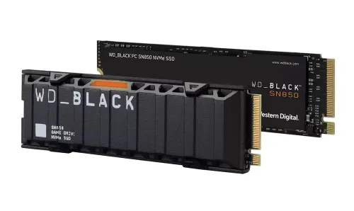 Dysk WD Black SN850 500GB NVMe M.2 SSD (radiator)