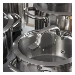 TESCOMA President niski 1,5 l - garnek ze stali nierdzewnej z pokrywką