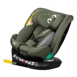 Fotelik samochodowy LIONELO Bastiaan One-i-Size 40-150 cm (0-36 kg) Zielony