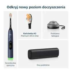 Szczoteczka soniczna PHILIPS Sonicare 8000 DiamondClean HX8311/13 Granatowy