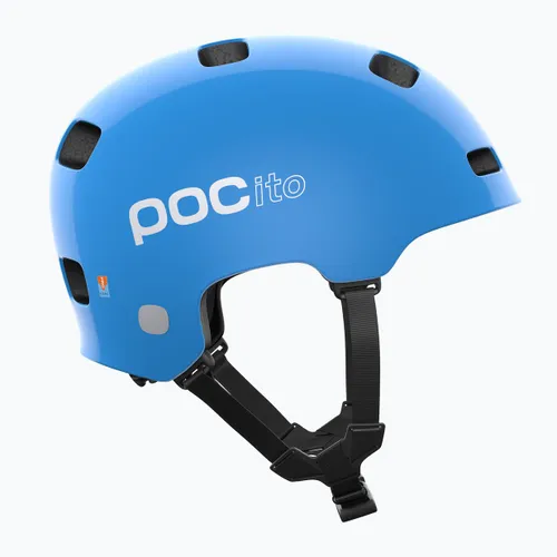 Kask rowerowy dziecięcy POC Pocito Crane MIPS Jr 10826 fluorescent blue