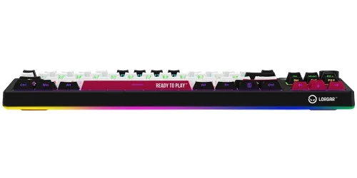 Klawiatura LORGAR KBP70TKLW Czarno-czerwony