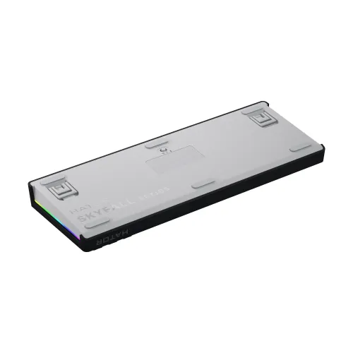 Klawiatura magnetyczna Hator Skyfall 65 MAG Ultima 8K Wireless Aurum Ice Czarno-Szary