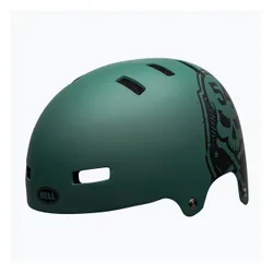 Kask rowerowy Bell Local green black/skull