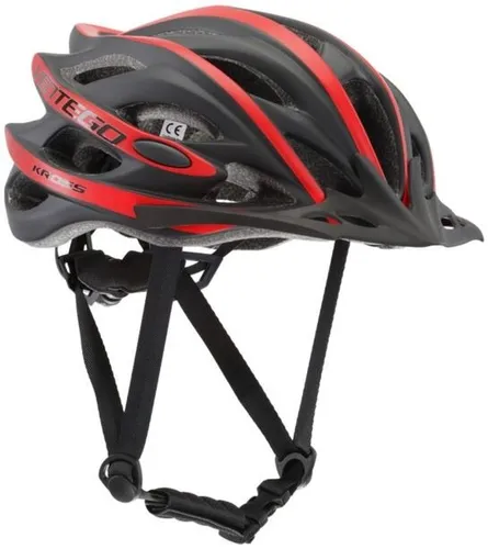 Kask rowerowy KROSS Ventego Czerwony Szosowy (rozmiar M)