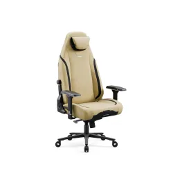 Fotel Diablo Chairs X.Eye Prime, Normal Size, Broken Gold Gamingowy do 140kg Złoty