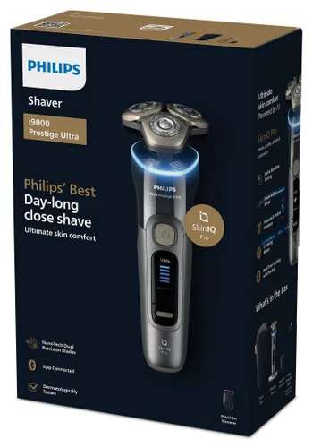 Golarka PHILIPS Seria i9000 Prestige Ultra SkinIQ Pro XP9402/11 Na mokro i sucho