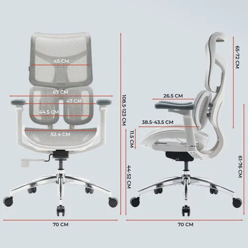 Fotel SIHOO Doro S100 Biały
