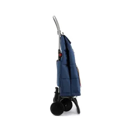 Cărucior pliabil Rolser Big Polar cu 4 roți-bleumarin