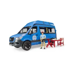 BRUDER Pojazd MB Sprinter Camper z figurką i akcesoriami