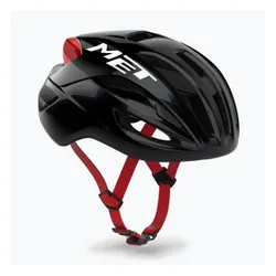 Kask rowerowy MET Rivale II Mips black/red glossy