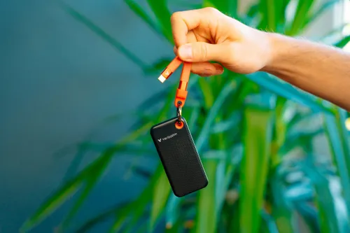 Dysk VERBATIM Pocket 1TB SSD Czarno-pomarańczowy