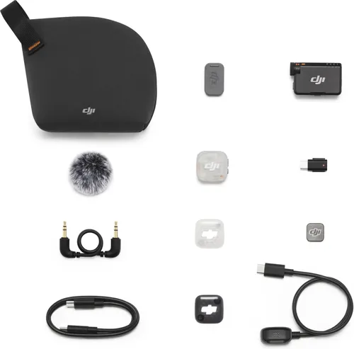 System bezprzewodowy DJI Mic Mini 2S (1 TX + 1 RX)