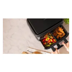 Air Fryer Frytkownica beztłuszczowa CECOTEC Cecofry Dual 9000 9l 6 automatycznych programów