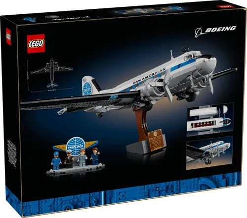 LEGO 11378 Icons Samolot pasażerski Douglas DC-3 PAN AM