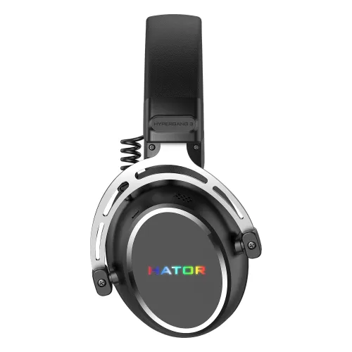 Słuchawki bezprzewodowe z mikrofonem Hator Hypergang 3 Wireless ESH55 ANC Nauszne Czarny