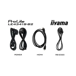 Monitor iiyama ProLite LE4341S-B2 Digital Signage 43" Full HD IPS 60Hz 8ms