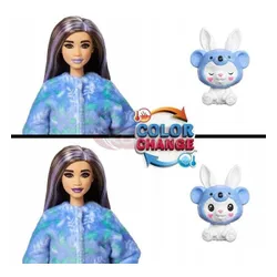 BARBIE CUTIE REVEAL LALKA W PRZEBRANIU KRÓLICZKA KOALI HRK26
