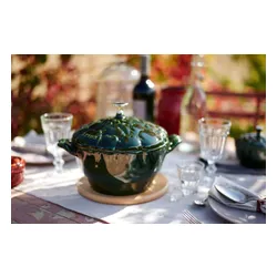 Garnek żeliwny okrągły karczoch 3 ltr STAUB SPECIAL COCOTTE Zielony