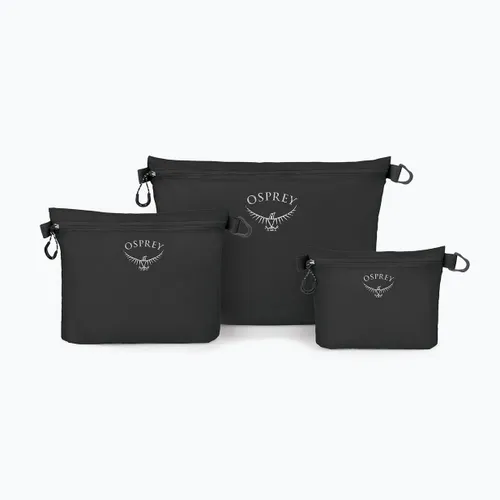 Zestaw organizerów Osprey Ultralight Zipper Sack Set - black