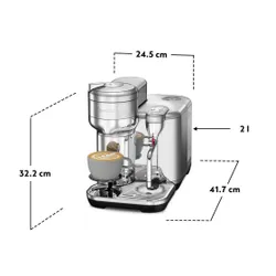 Капсульная кофемашина Sage Nespresso Creatista VERTUO SVE850BSS4EPL1