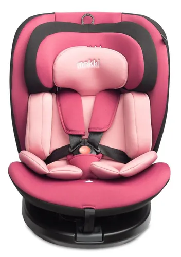 Автокресло Caretero Mokki I-Size, 40-150 cm, 0-36 kg, черно-розовый