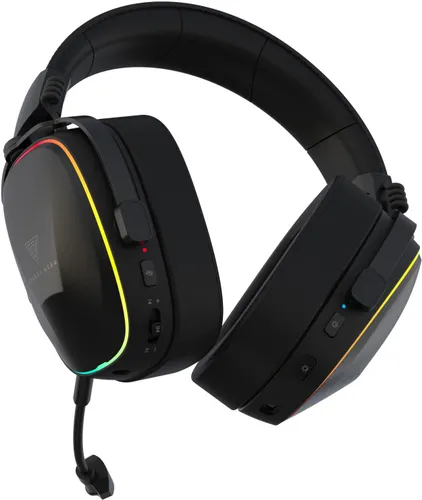 Słuchawki SECRET GEAR SX2 Bezprzewodowe, Nauszne, Dźwięk przestrzenny Czarny