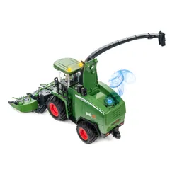 Zdalnie sterowany kombajn COIL RC zabawka na pilota światło dźwięk bańki mydlane zielony