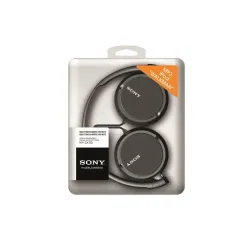 Słuchawki przewodowe Sony MDR-ZX110 Nauszne Czarny