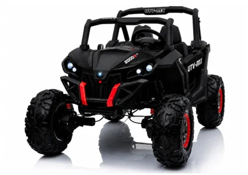 Auto Na Akumulator Dla 2 Dzieci Jeep Xmx603 Mp4 Buggy 4X4 Pilot Skóra Eva LED