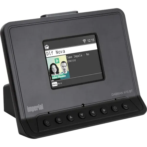 Radioodbiornik Imperial DABMAN i410 Radio FM, DAB+, Internetowe Wi-Fi Bluetooth Czarny
