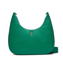 Geanta de mână Tommy Hilfiger Th Essential Sc Crossover Corp AW0AW16088 Verde