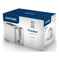 Toster CONCEPT Elwood TE2015 Biały