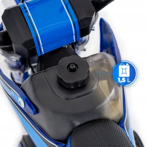 Cross spalinowy dla dzieci 49CC motocykl na akumulator e-start LED 35km/h