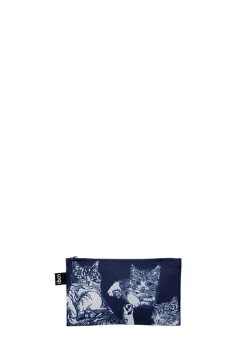 Organizery z recyklingu Loqi Red Poppy Bee - cats