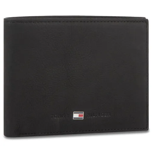 Tommy Hilfiger Johnson Cc Ve Madeni Paranın Büyük Erkek Cüzdanı AM0AM82565 / AM0AM00659 Black 002