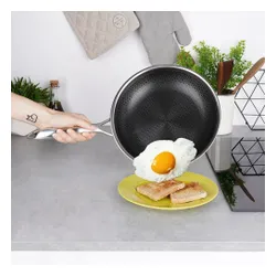 Patelnia stalowa COOKCELL 24 cm