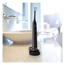 Zestaw Szczoteczek sonicznych PHILIPS HX9914/57 (biała/czarna) + szklanka z funkcją ładowania