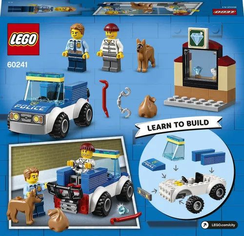 LEGO City Oddział policyjny z psem 60241
