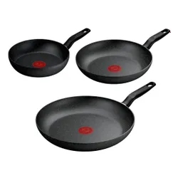 Zestaw patelni TEFAL Dark Essential G0069153 (3 elementy)
