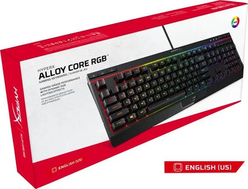 Klawiatura HyperX Alloy Core RGB (HX-KB5ME2-US / 4P4F5AA#ABA)