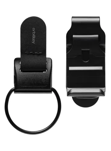 Uchwyt do kluczy brelok Orbitkey Utility Clip - black