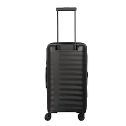 Walizka średnia poszerzana Travelite Roomer Trunk - black