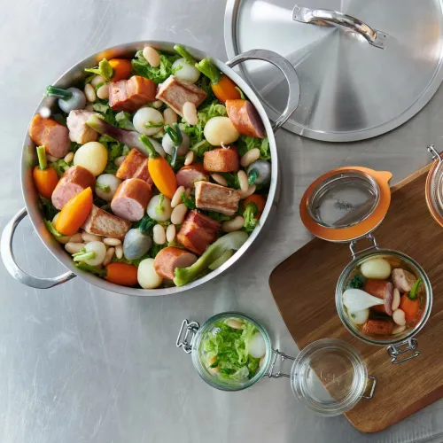 DE BUYER Alchimy 2,3 l - garnek niski ze stali nierdzewnej