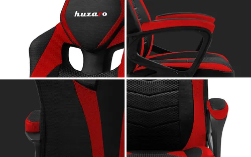 Fotel HUZARO Force 2.5 Czarno-czerwony