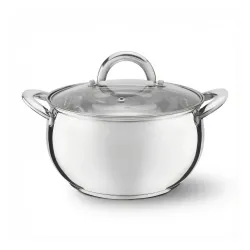 Garnek ze stali nierdzewnej z pokrywką TADAR MARTYNIKA 2,6 l