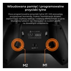 Pad Ajazz GP100 do Nintendo Switch, PC Android, iOS Bezprzewodowy Czarny