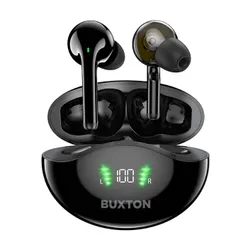 Słuchawki bezprzewodowe Buxton BTW 5800 Dokanałowe Bluetooth 5.1 Czarny