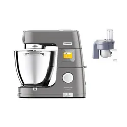 Планетарный робот Kenwood Titanium Chef Patissier XL KWL90.124SI, 1400 Вт, насадка для нарезки кубиками, кувшин-блендер