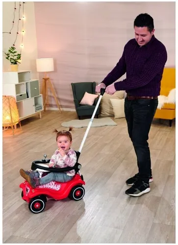 Big Drążek Do Jeździków Bobby Car Z Oparciem I Zabezpieczeniem